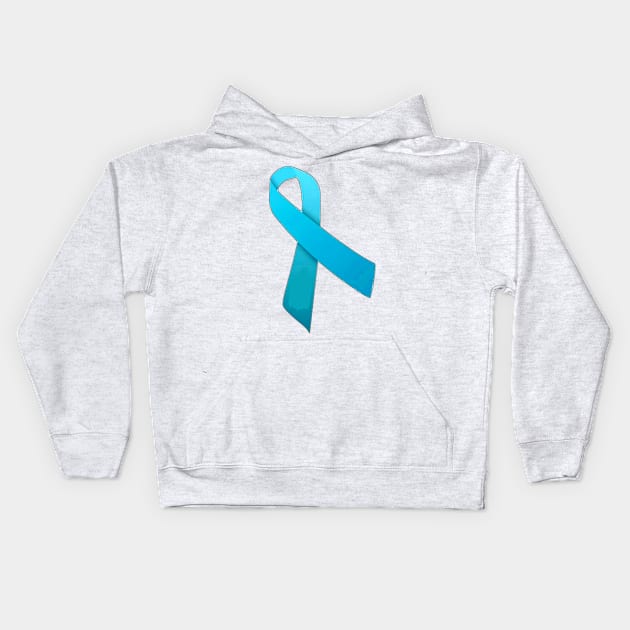 awareness ribbon Kids Hoodie by ZoeBaruch